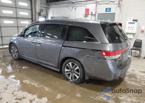 2014 Honda Odyssey Touring/Touring Elite из США, поврежденный, VIN 5FNRL5H99EB082902